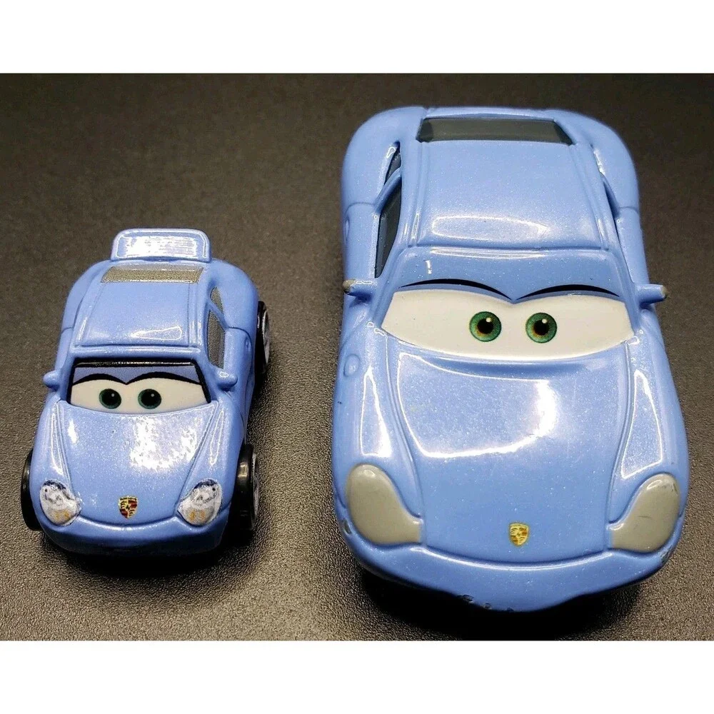 Disney/ Pixar/ Mattel/ Die-cast / ~Cars~ Sally Carrera Porsche And Mini Racer!!